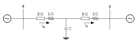 A post-measurement simulation method for fault identification inside and outside the zone of model UHV AC transmission lines based on lumped parameter t