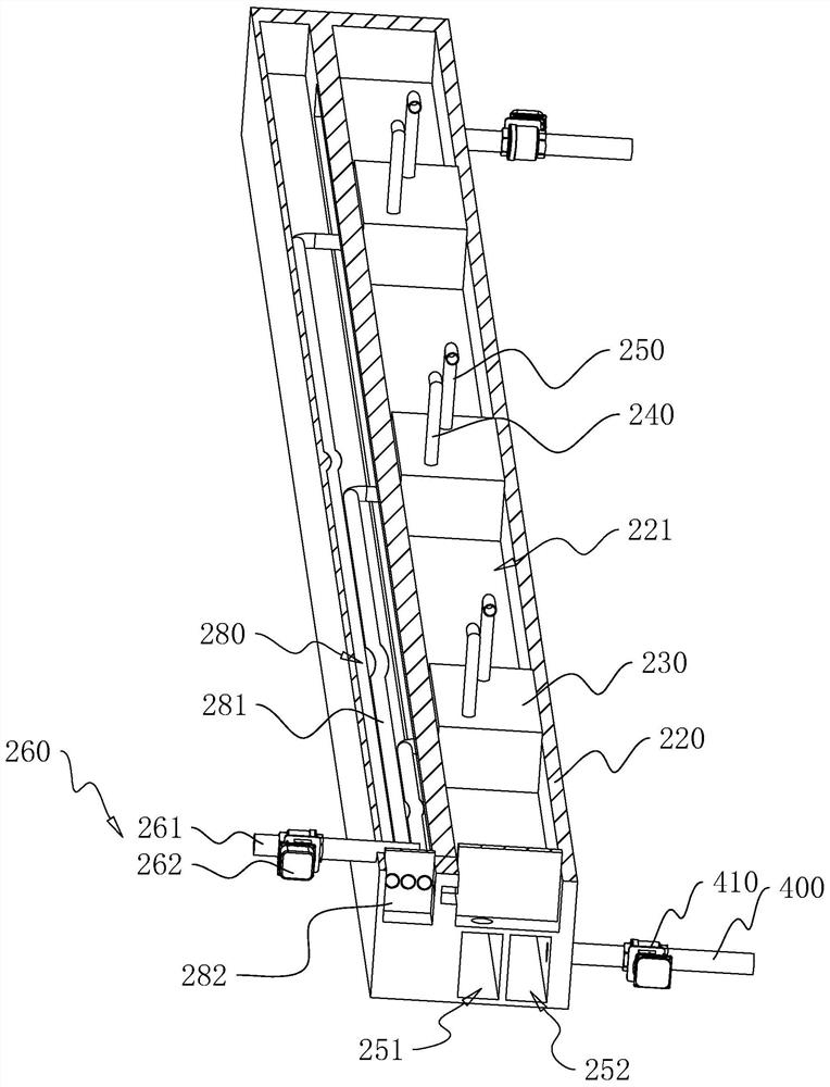 A door and window physical performance testing equipment for fastening doors and windows