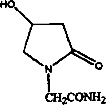 Preparation method of 4-hydroxyl ketopyrrolidine-2-acetamide