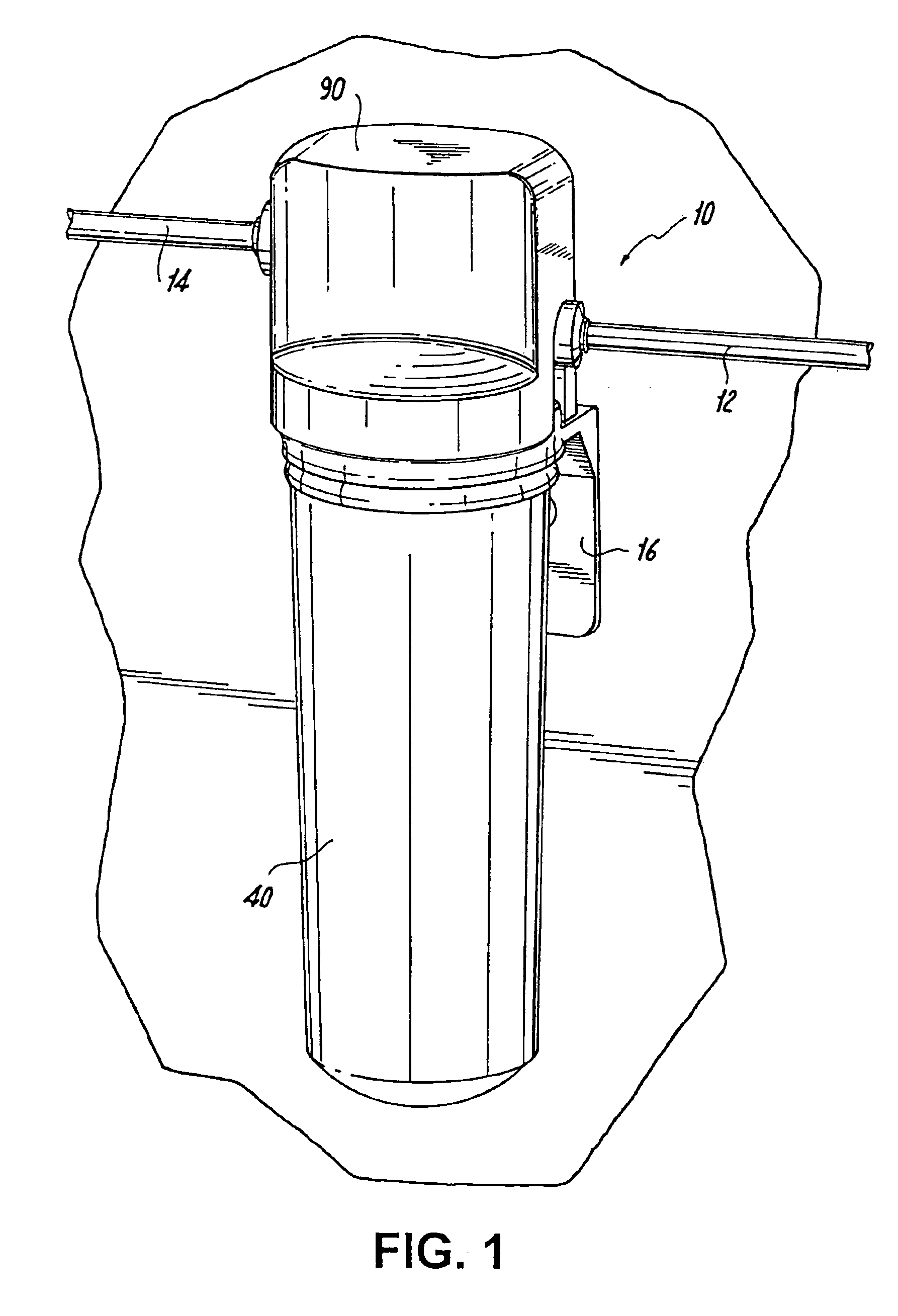 Keyed filter assembly