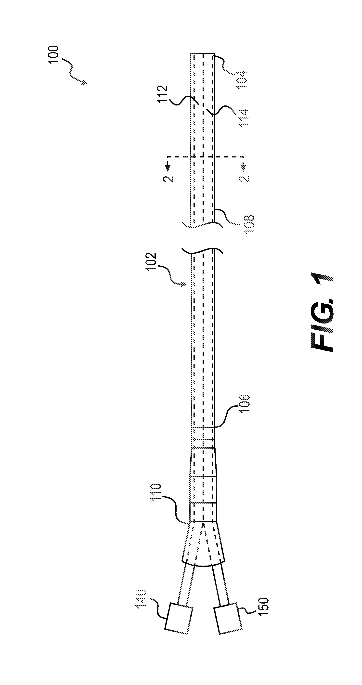 Medical device for removing particles