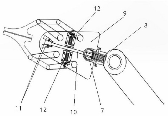 Follow-up bending machine clamp