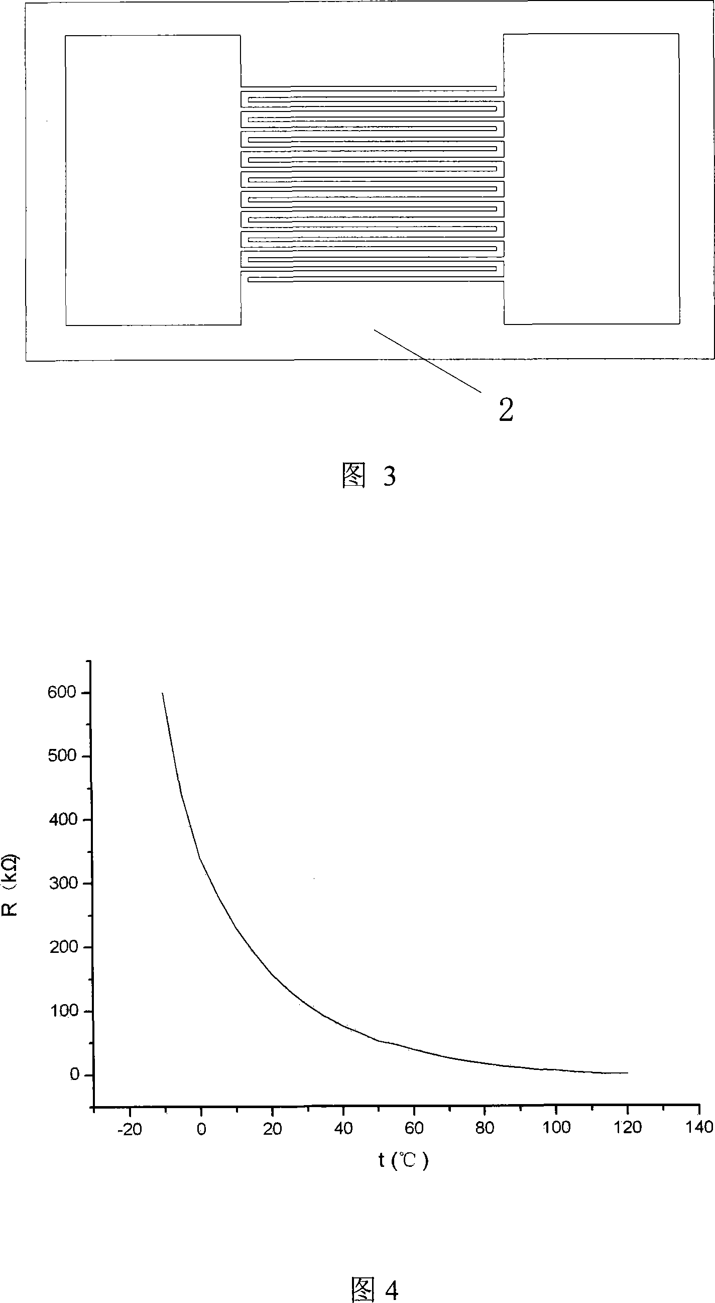 NTC film heat sensitive resistance and its making method