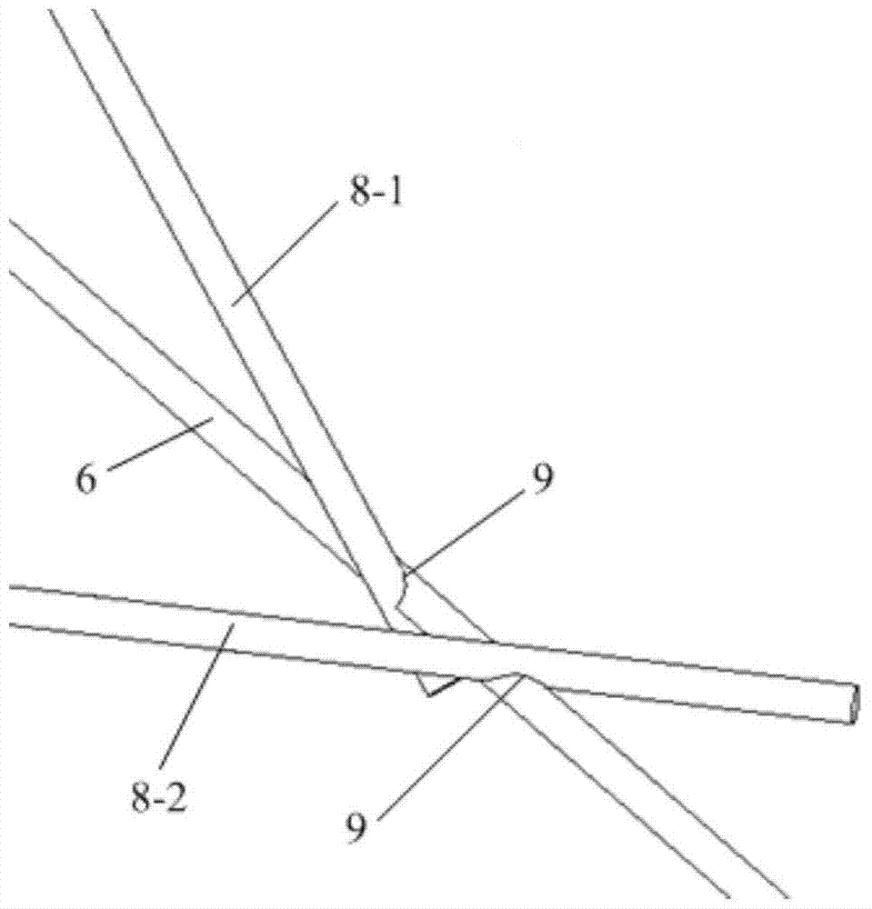 A ceiling system for strengthening light steel keel