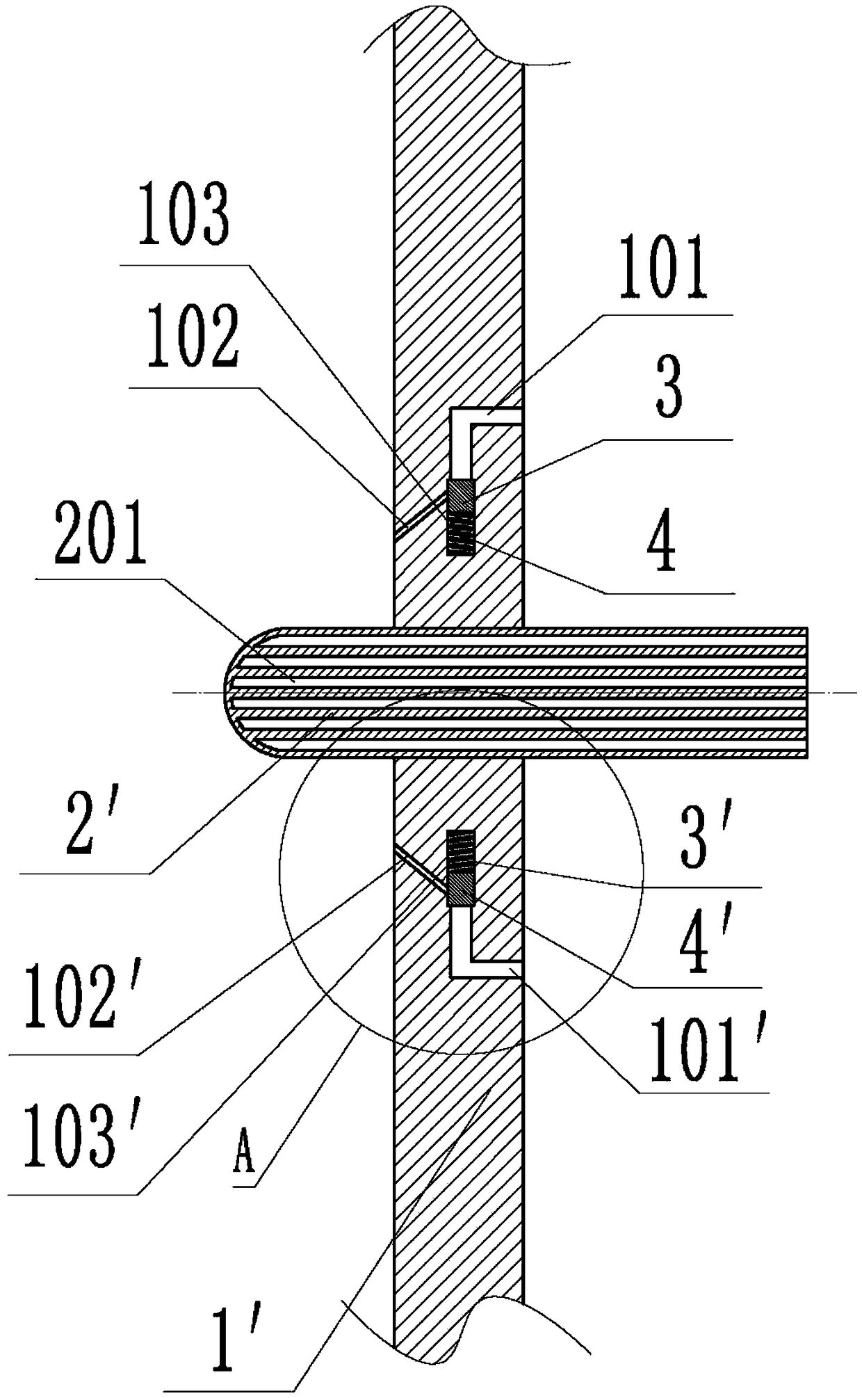 Abrasion monitoring and cleaning device for cutter head of shield tunneling machine