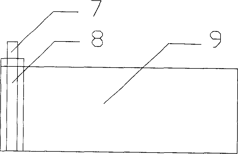 Production for positive electrode piece of cylindrical winding lithium-ferrite disulfide battery