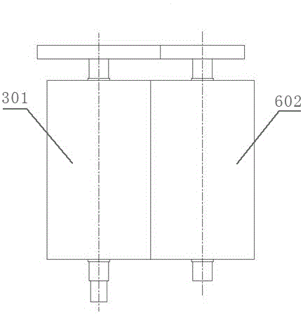 Differential pressing roller type peony seed unshelling and cleaning device