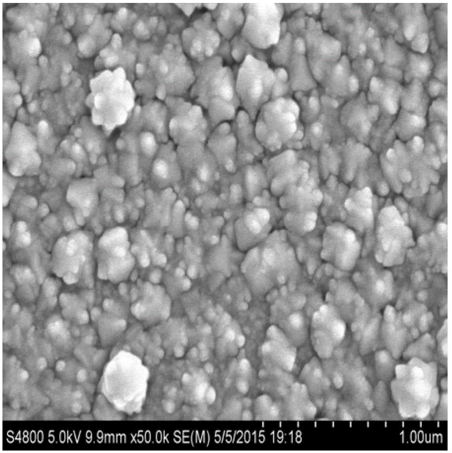 Nonmetal co-doped ZnO transparent conducting thin film with high migration rate and preparation method thereof