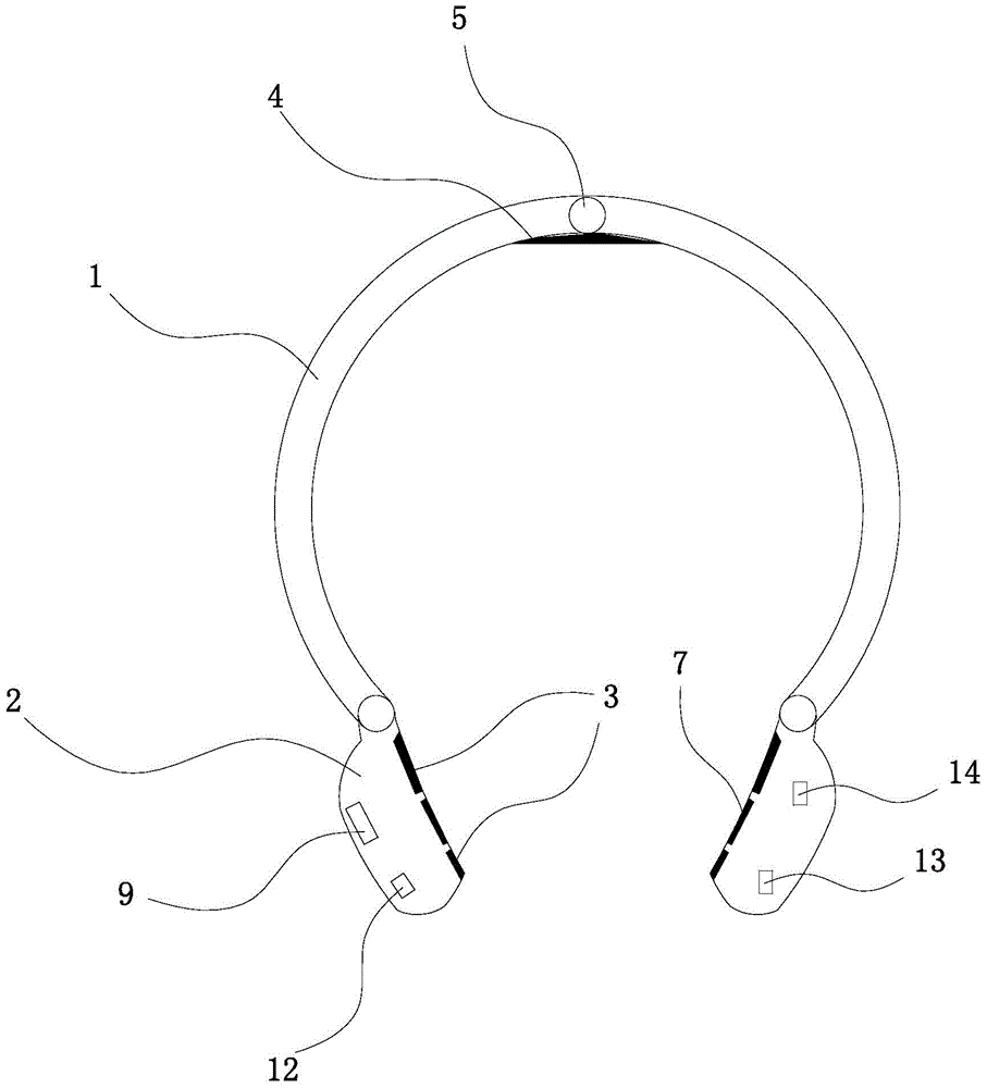 Acceleration volume self-adjusting headset