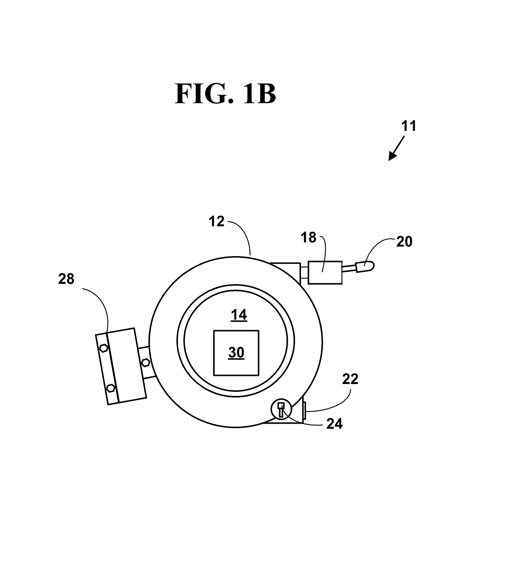 Mobile lock with retractable cable