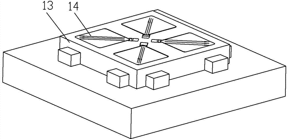 Workpeice positioning structure and silk-screen printing positioning tool for display protection screen