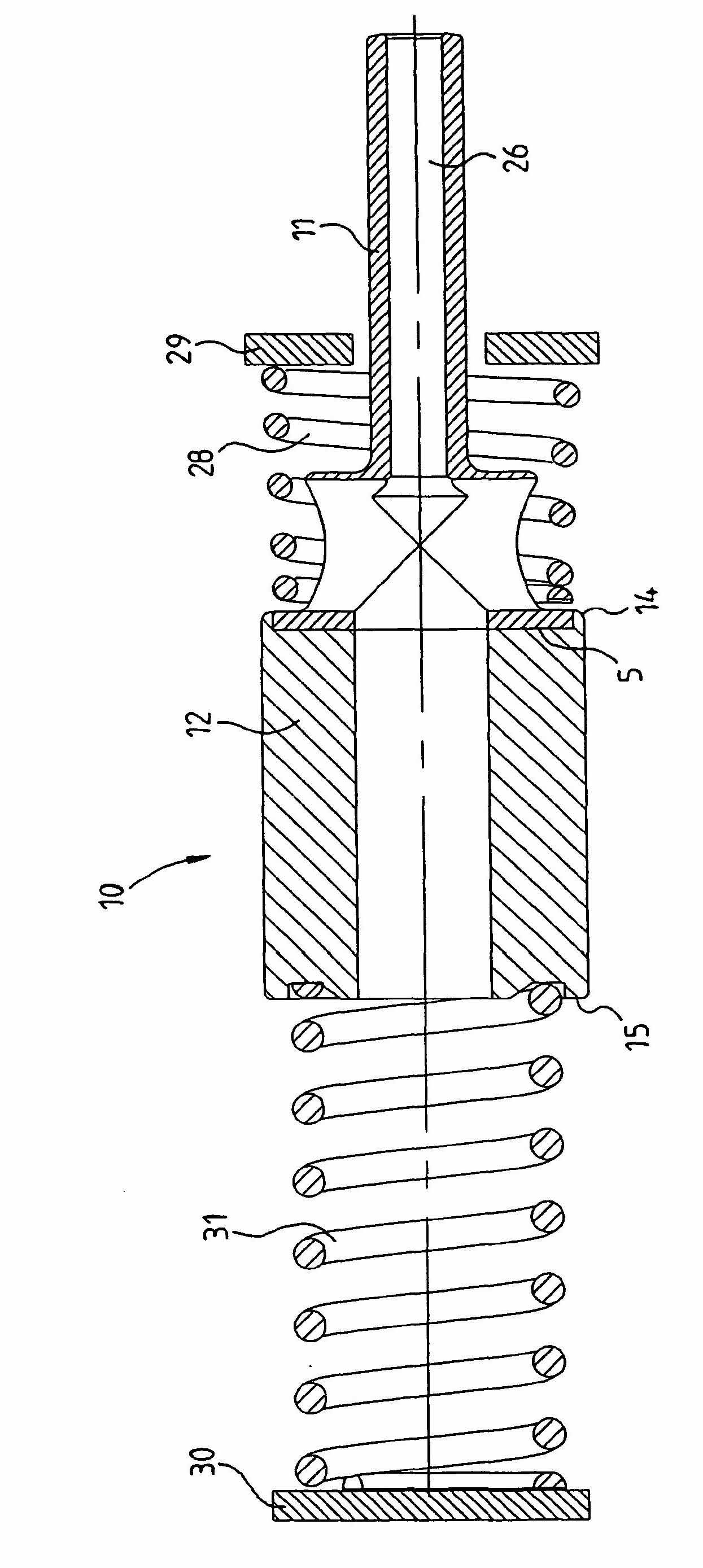 Vibrating armature pump