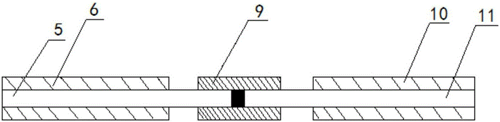 Four-in-one mica tape and insulating method for applying same to motor leading-out wire connection part