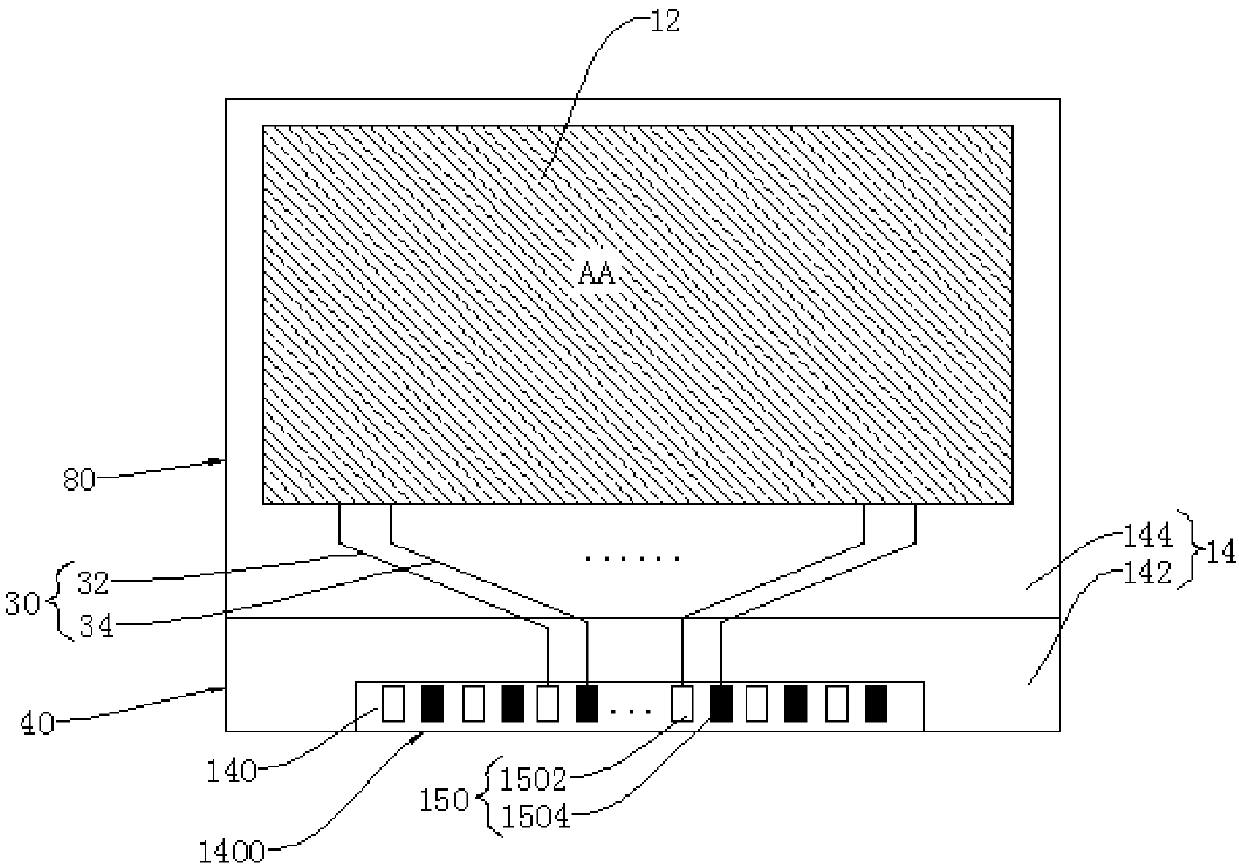 Embedded touch panel