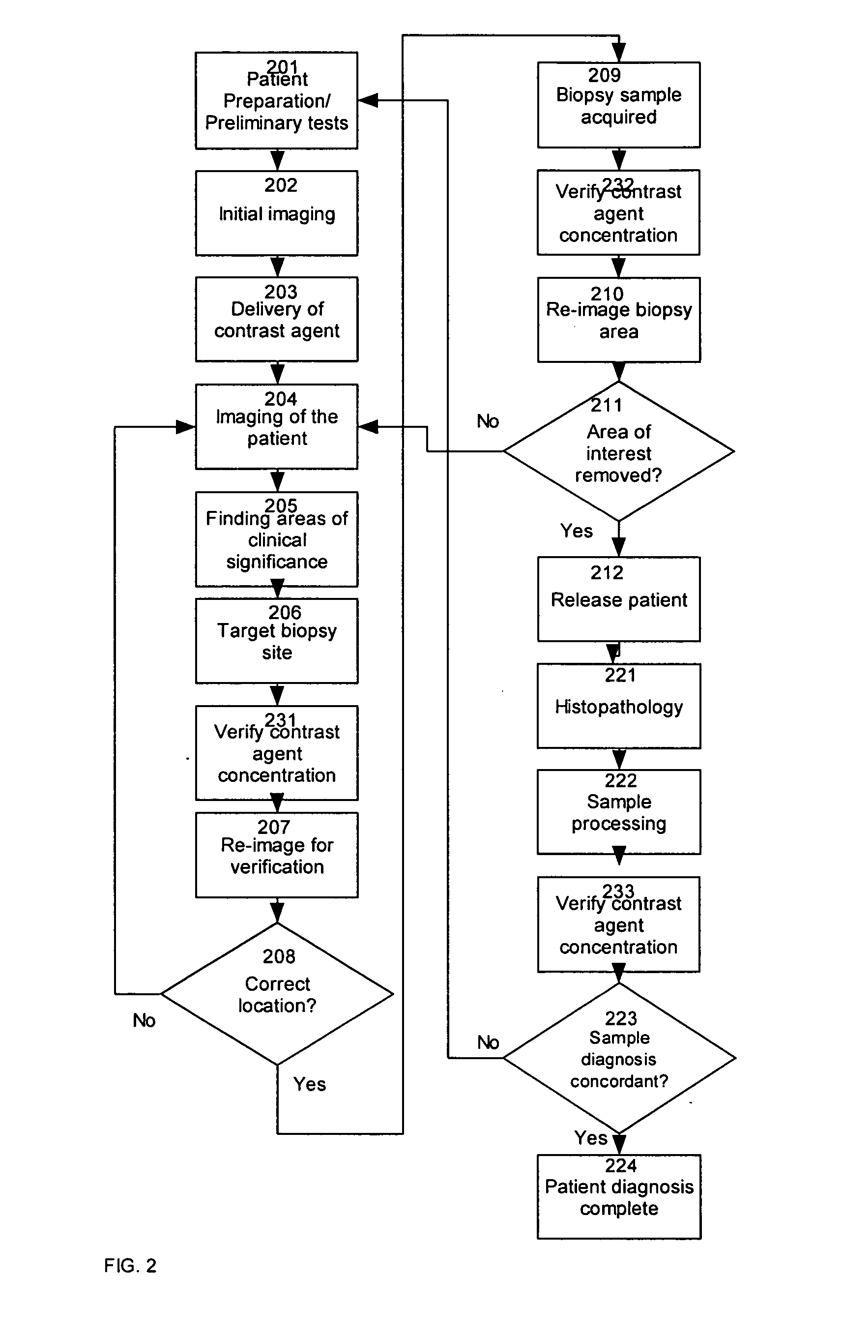 Ex vivo verification of biopsy tissue samples