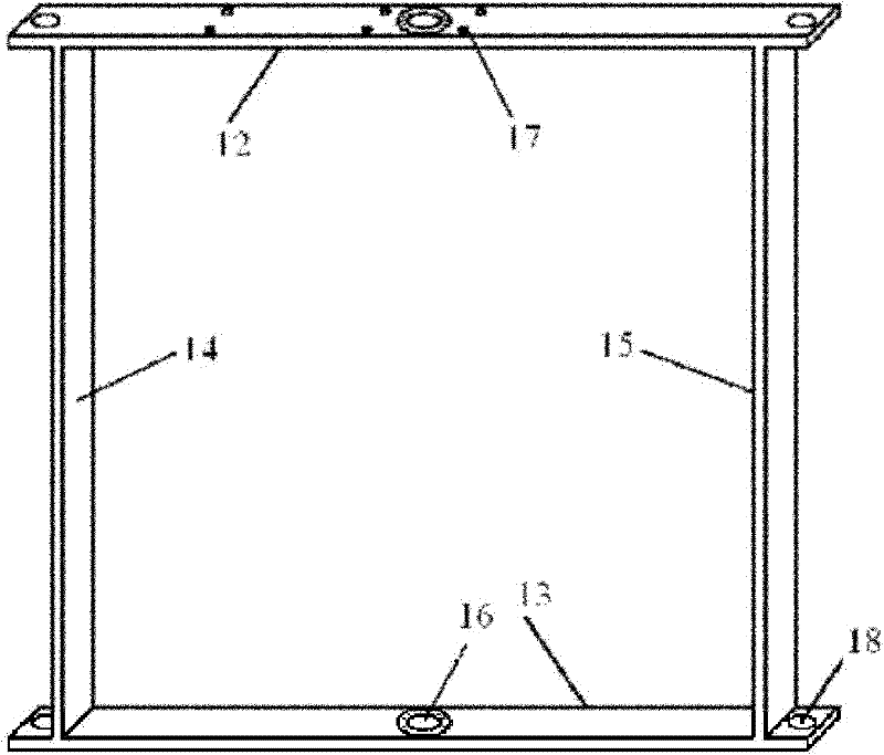 Vertical shaft tidal current generating set