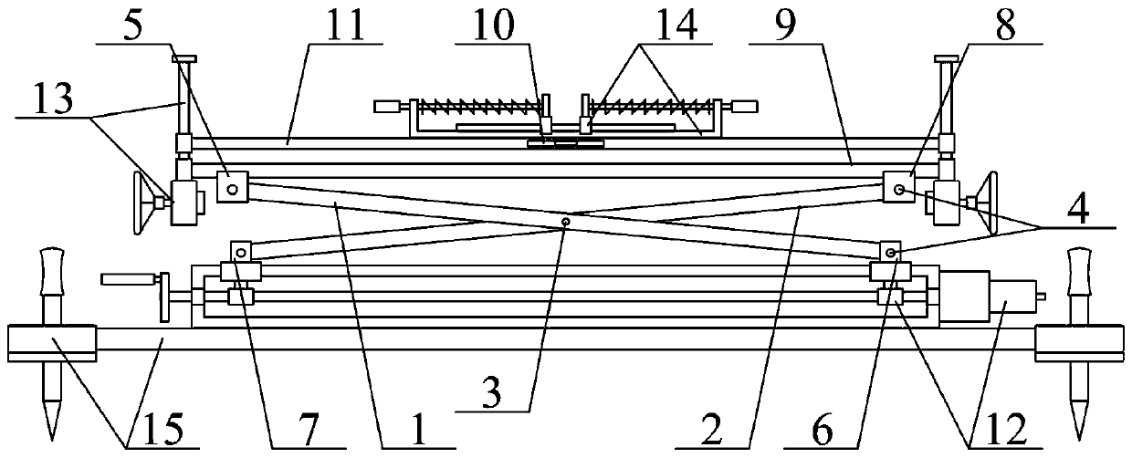 Self-locking mechanism for lifting machine