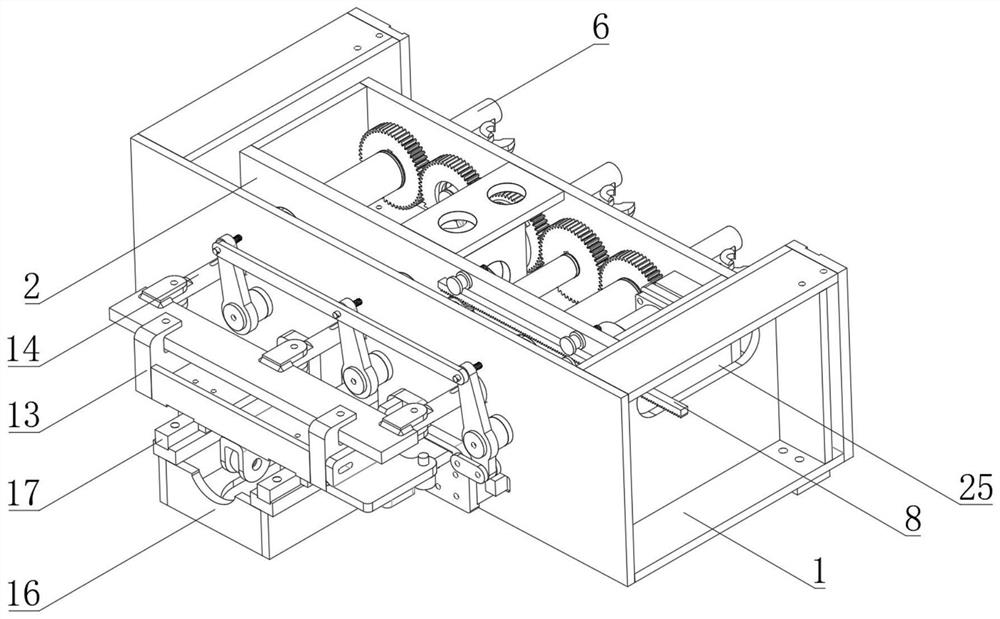 Rope winding mechanism of novel soft rope knotter