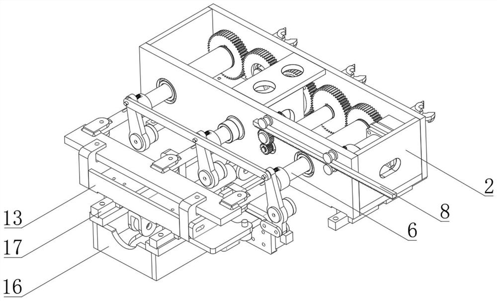 Rope winding mechanism of novel soft rope knotter