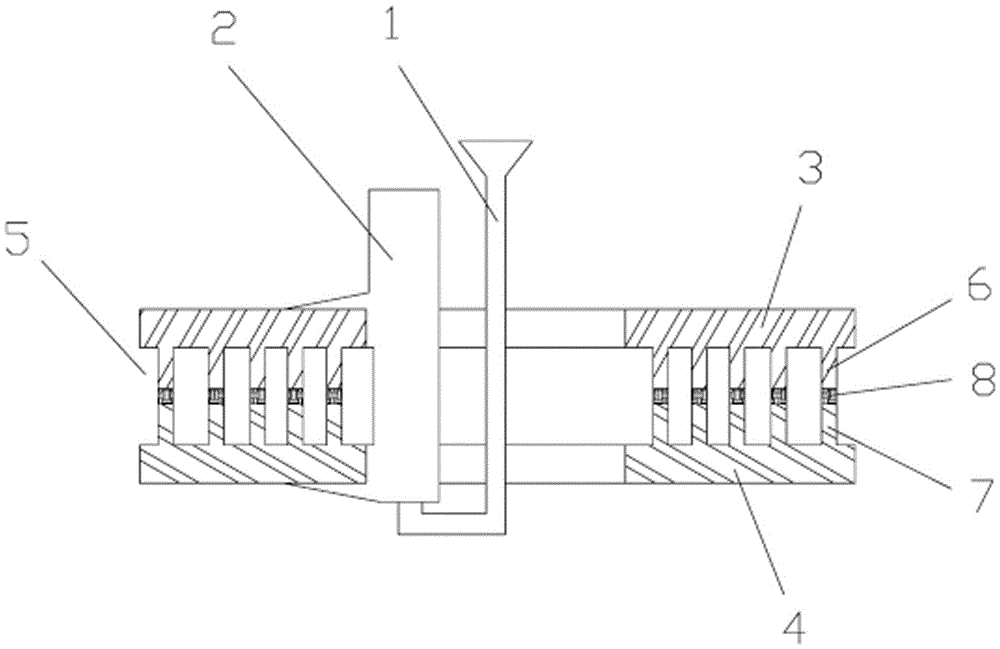 Manufacturing method and device for wheel-mounted brake discs and wheel-mounted brake discs obtained through manufacturing method and device