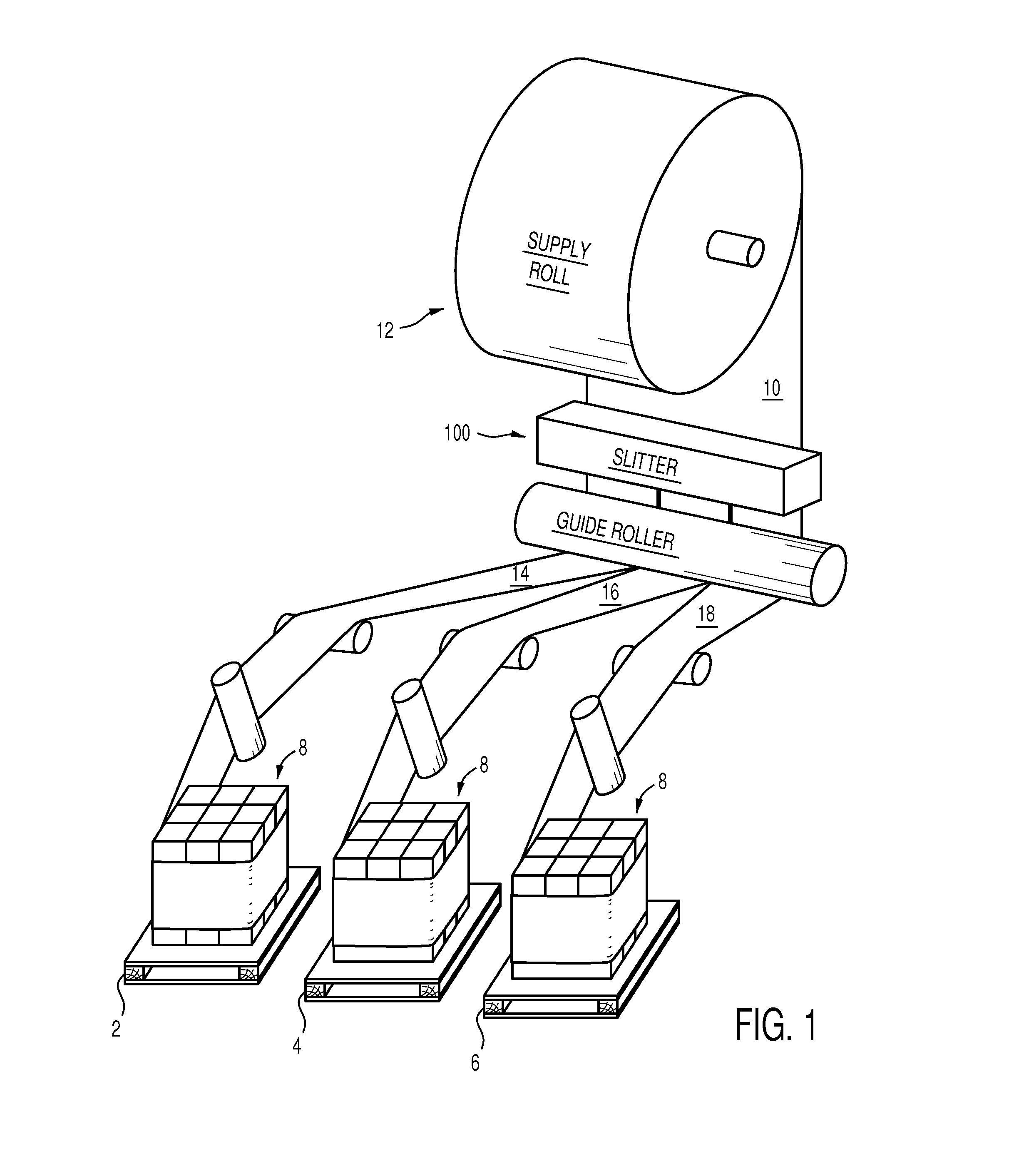 Film Slitter for Film Wrapped Bundling of Articles