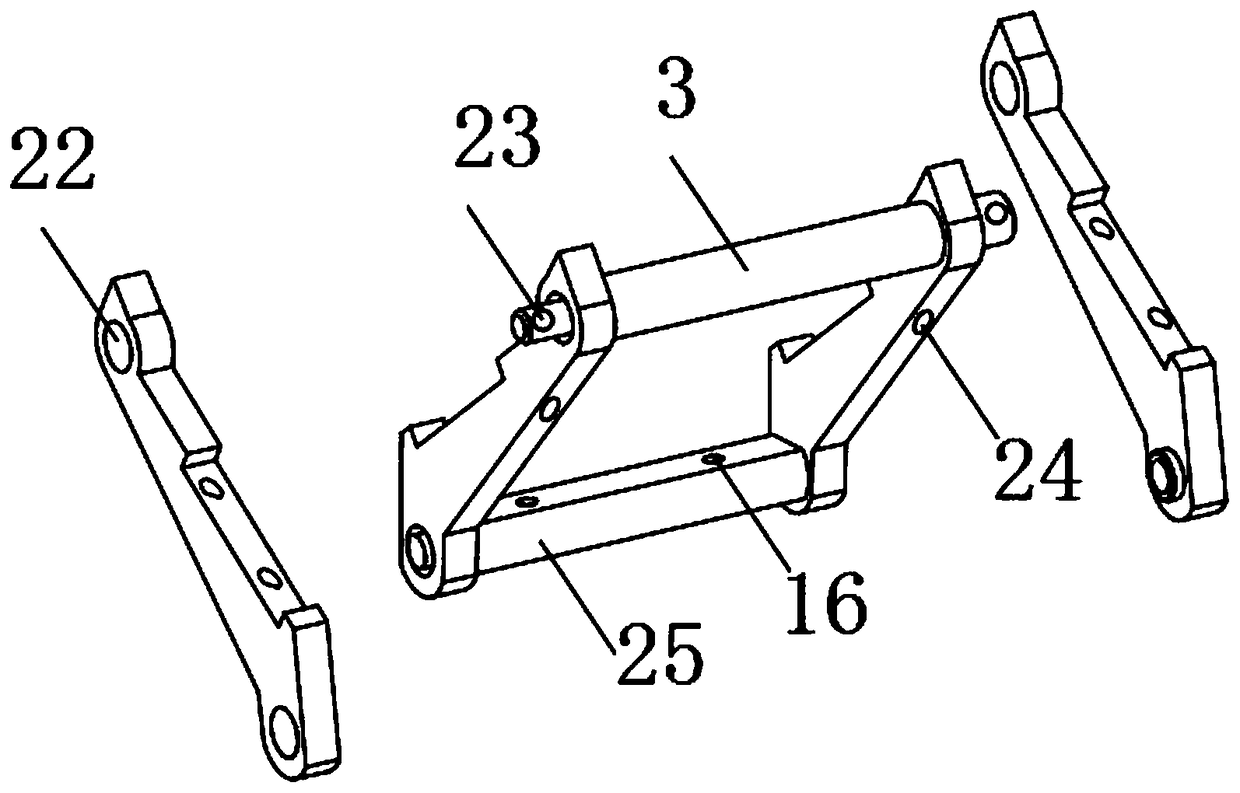 Connection structure for internal heat dissipation device of communication device