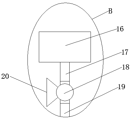 Mixed double gas output device