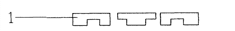 Novel LED (Light Emitting Diode) packaging piece based on DFN (Double Flat No-lead package) and QFN (Quad Flat No-lead Package), and manufacturing method of packaging piece