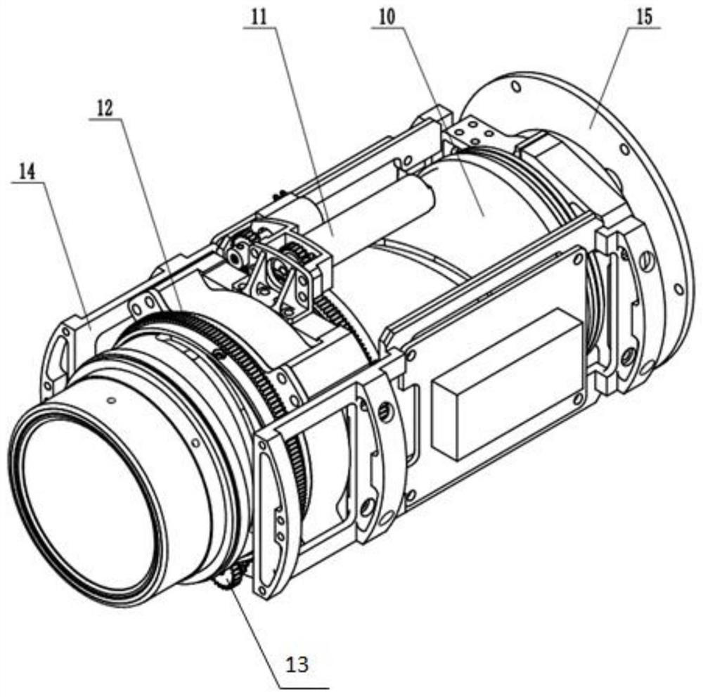 Full-sea-depth ultra-high-definition electric zoom lens with variable aperture