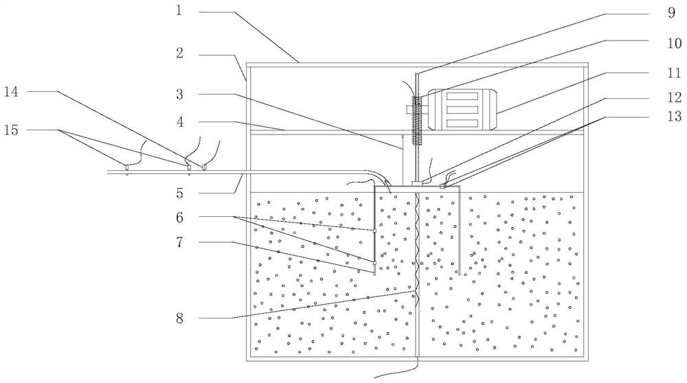 Test system for penetration erosion phenomenon induced by penetration and uplift of suction bucket