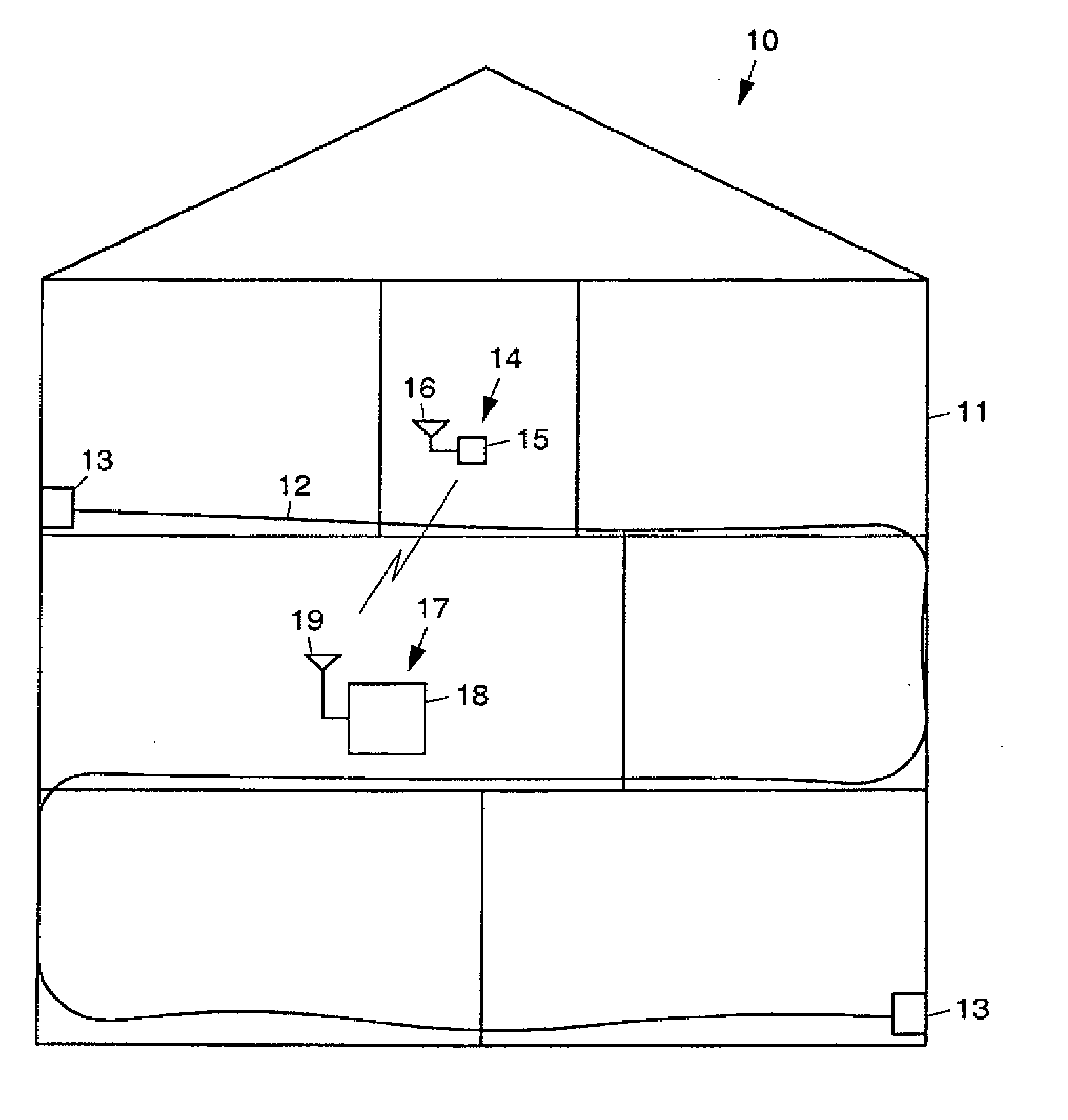 Sub room level indoor location system using wideband power line positioning