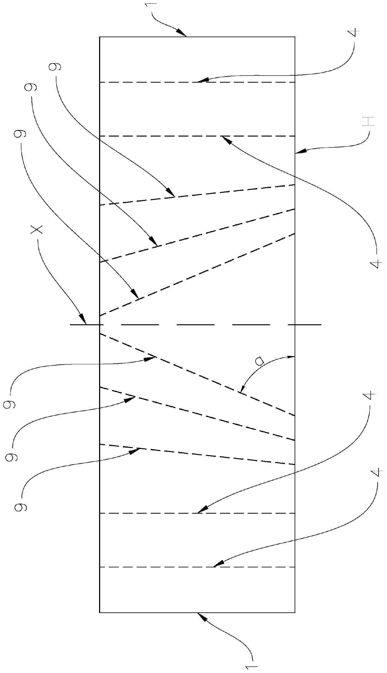 Tunnel hole arrangement blasting method