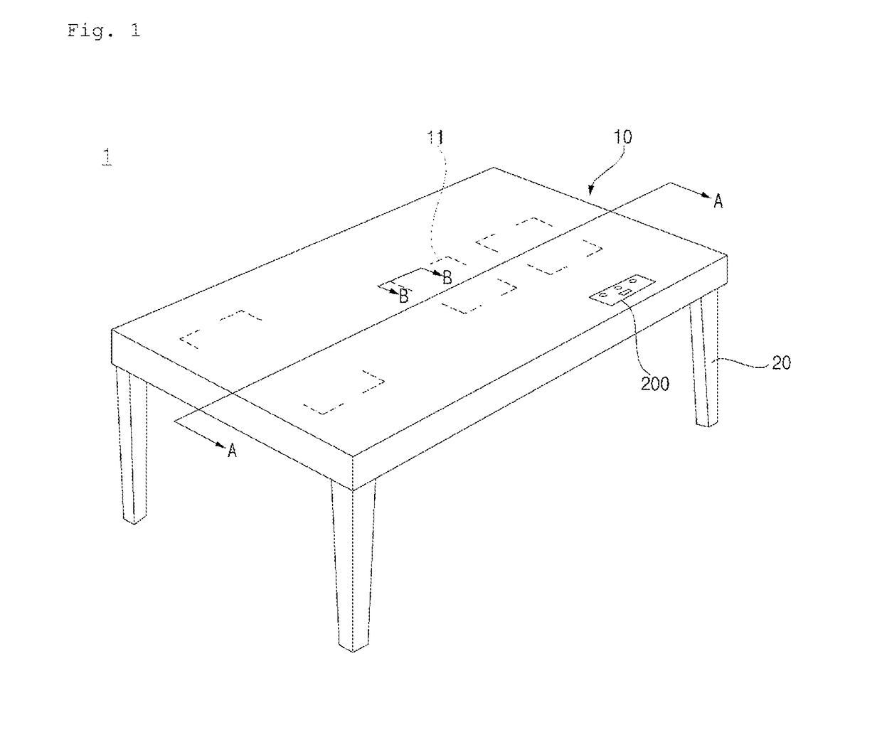 Table top