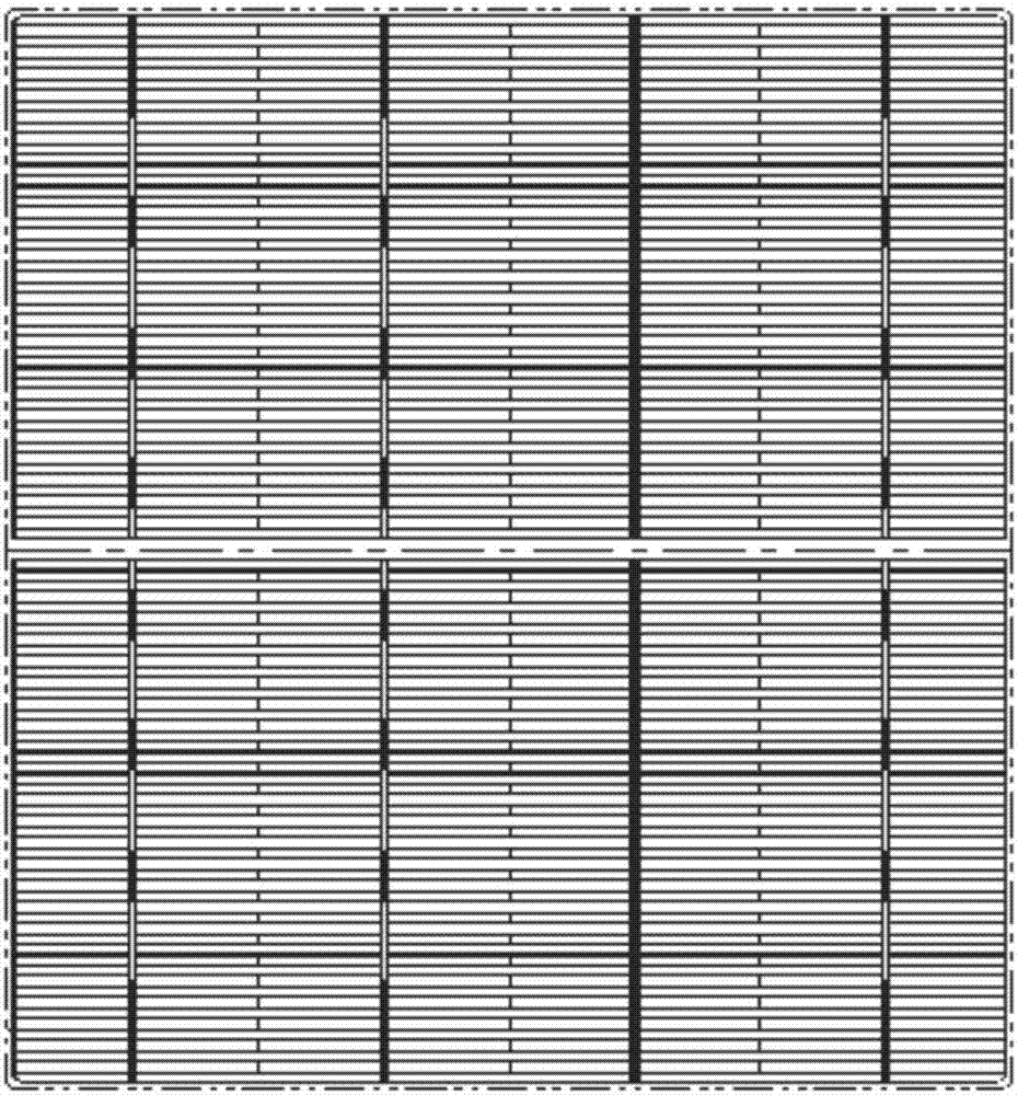 Manufacturing method of half-cell piece