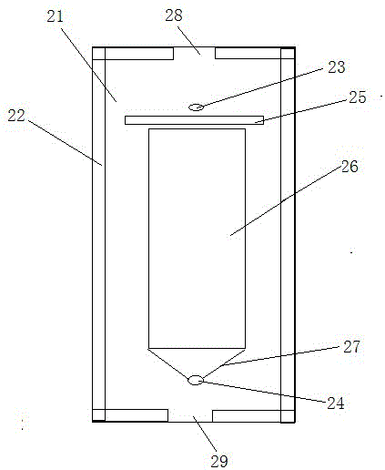 A rare earth modified nano-coated glass plate self-cleaning gas collection device