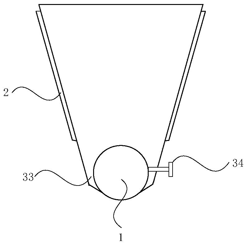 Supporting device of traffic equipment