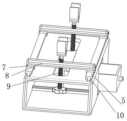 Nursing device for diabetic foot wound surface