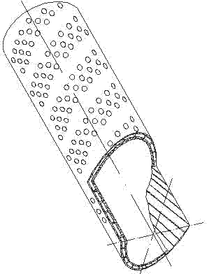 Stay cable with porous hollow housing for cable stayed bridge