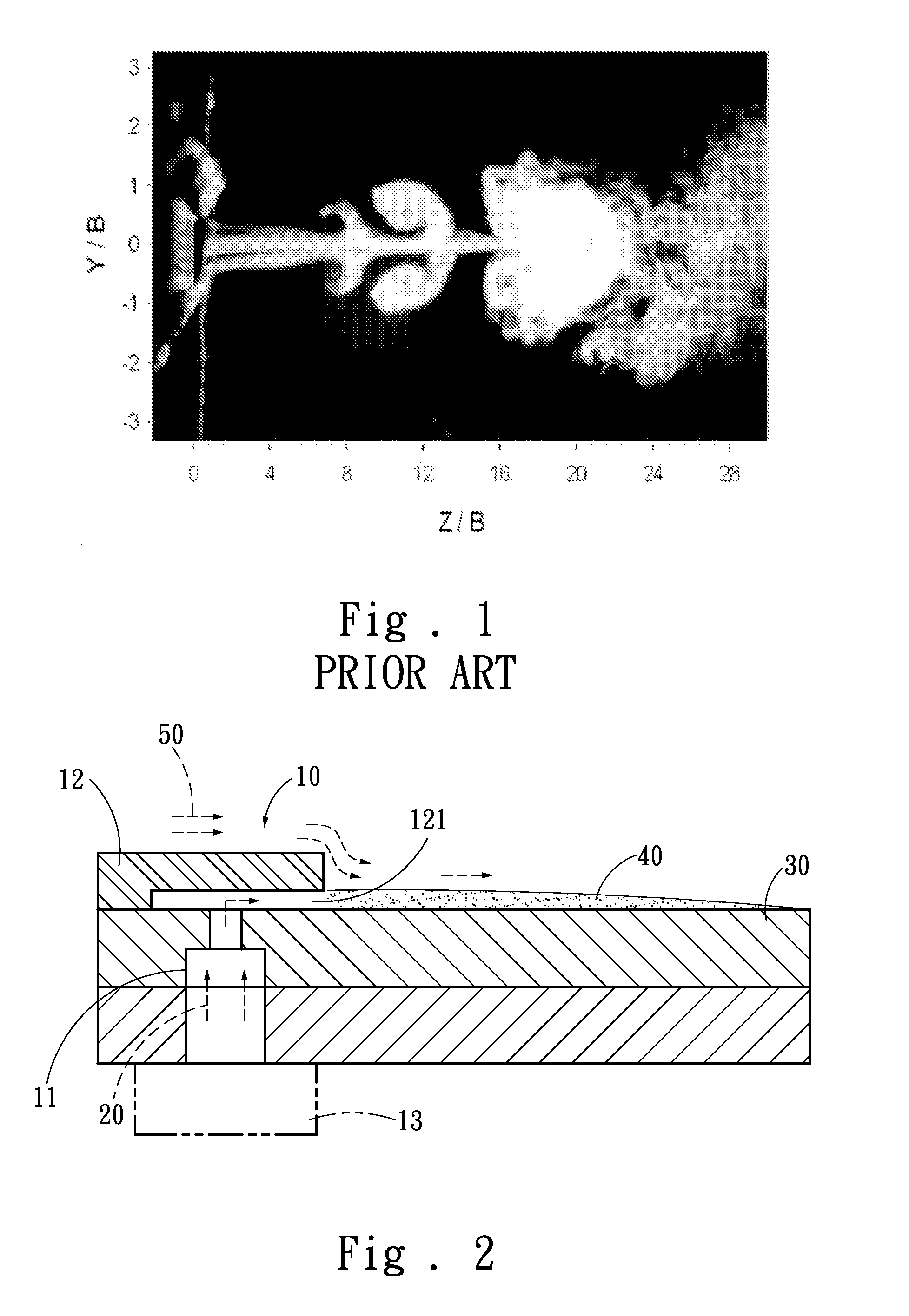 Micro jet gas film generation apparatus