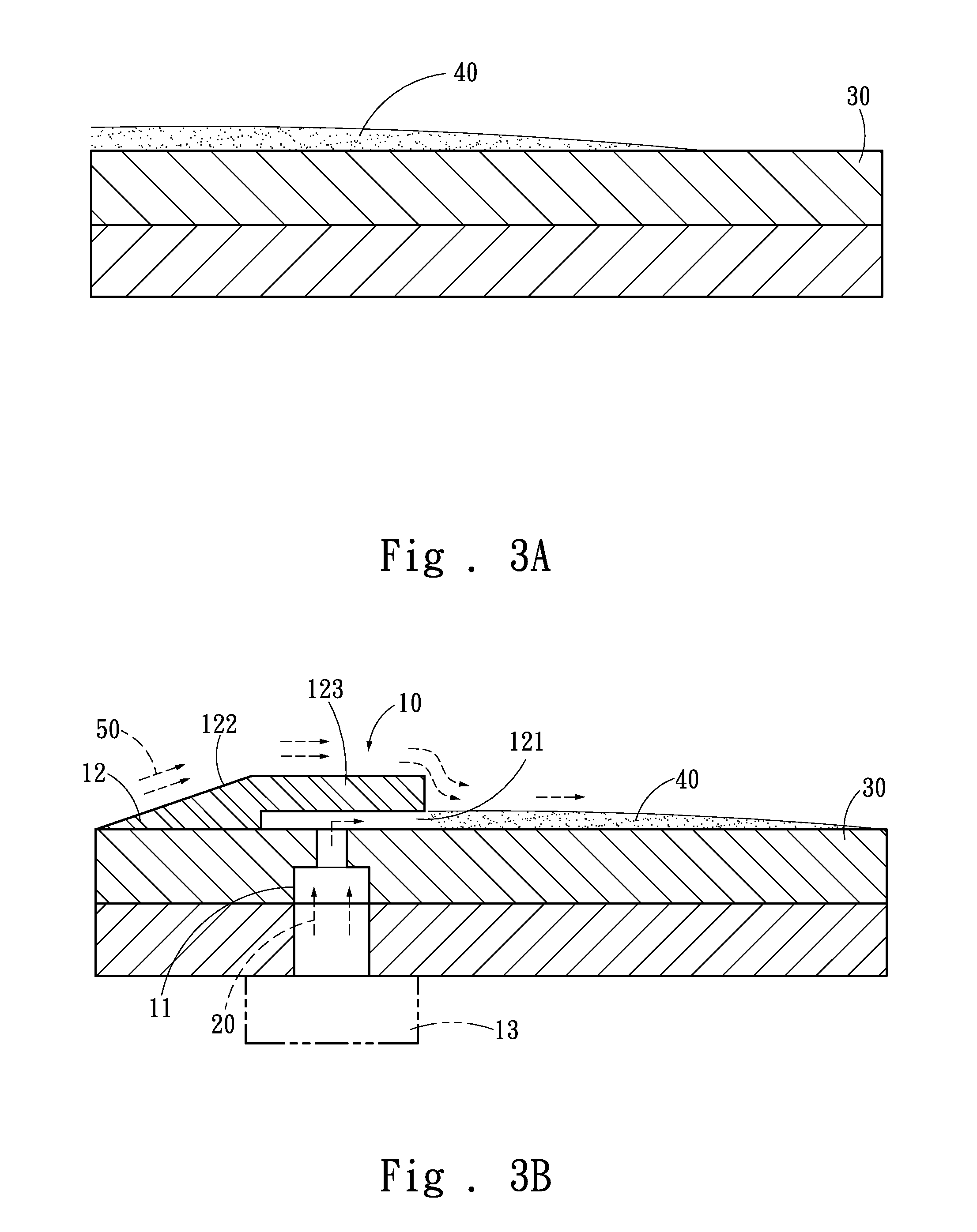 Micro jet gas film generation apparatus