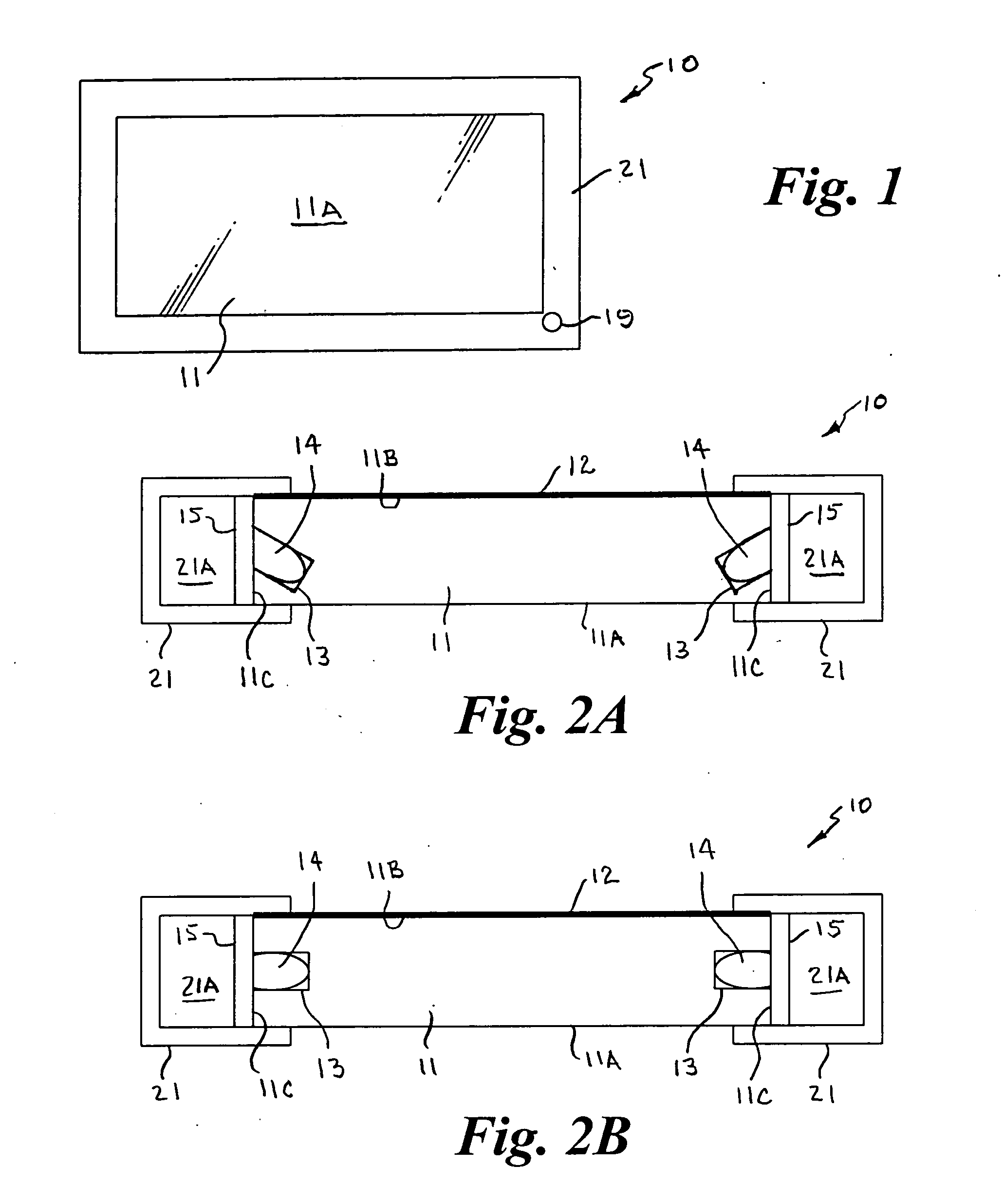 Light panel illuminated by light emitting diodes