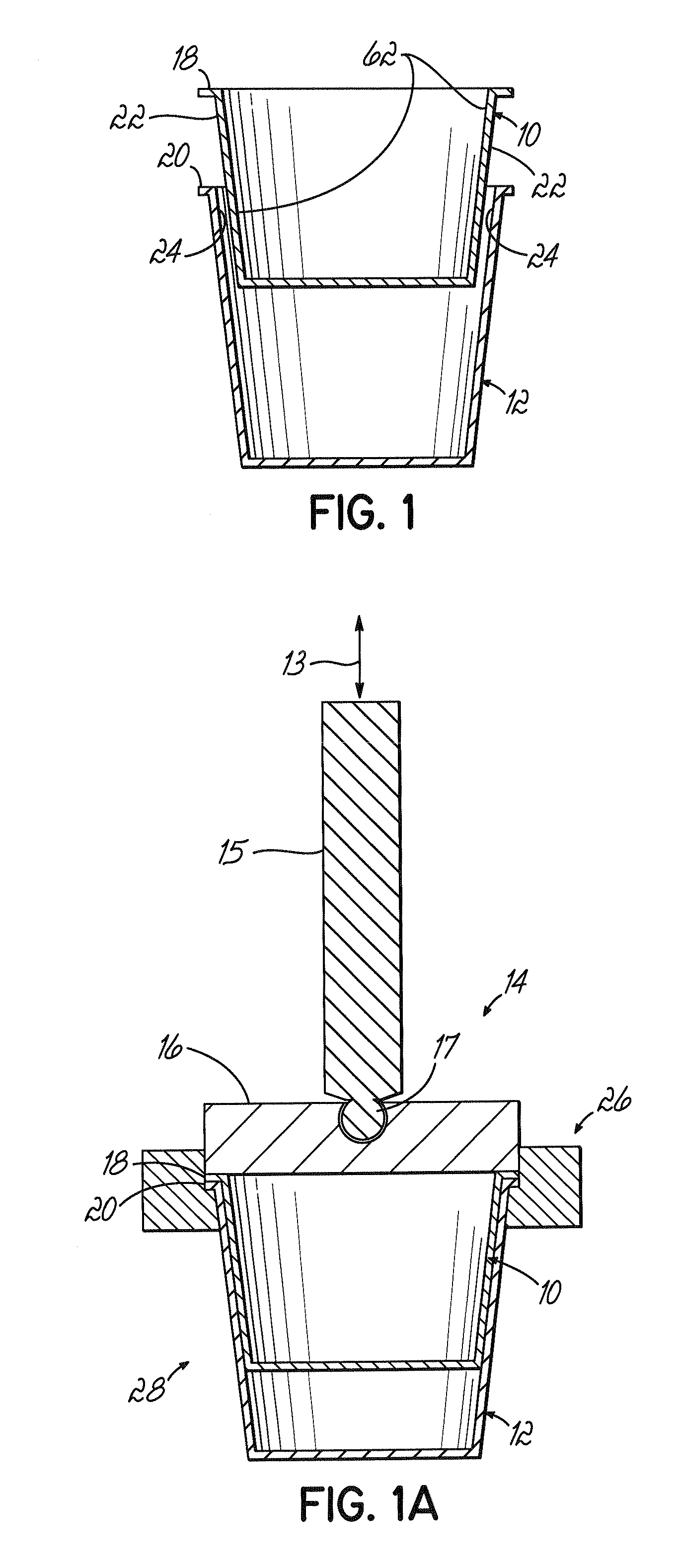 Apparatus and methods for placing and attaching formed filters into brewing cups