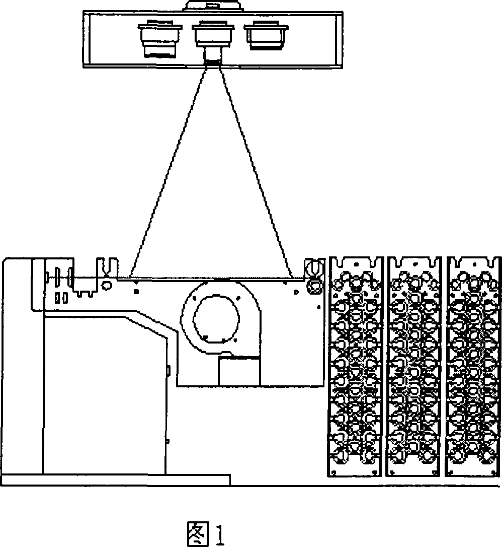 Digital colour enlarge printer with linear motion image processer