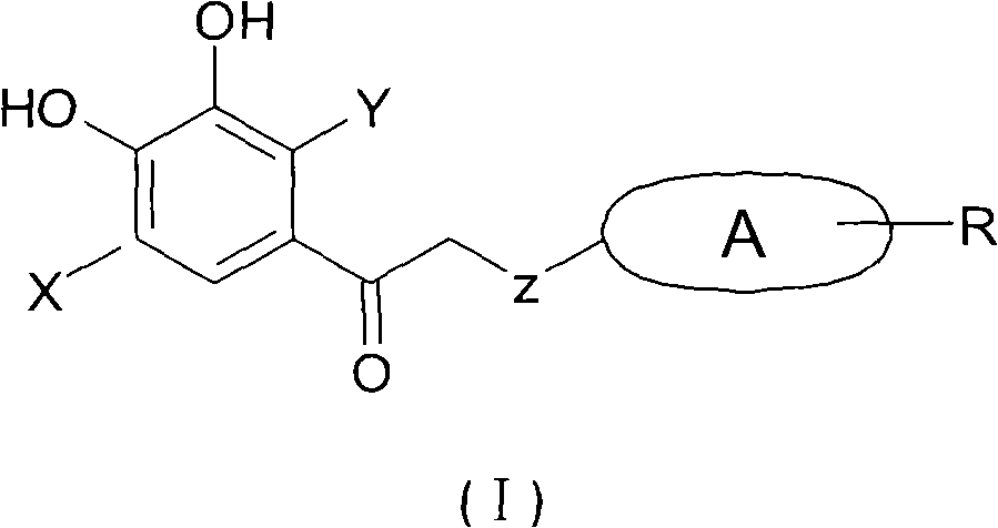 Application of 2-cycloxyl substituted or cyclothio substituted hydroxyacetophenone in treatment of metabolic disease