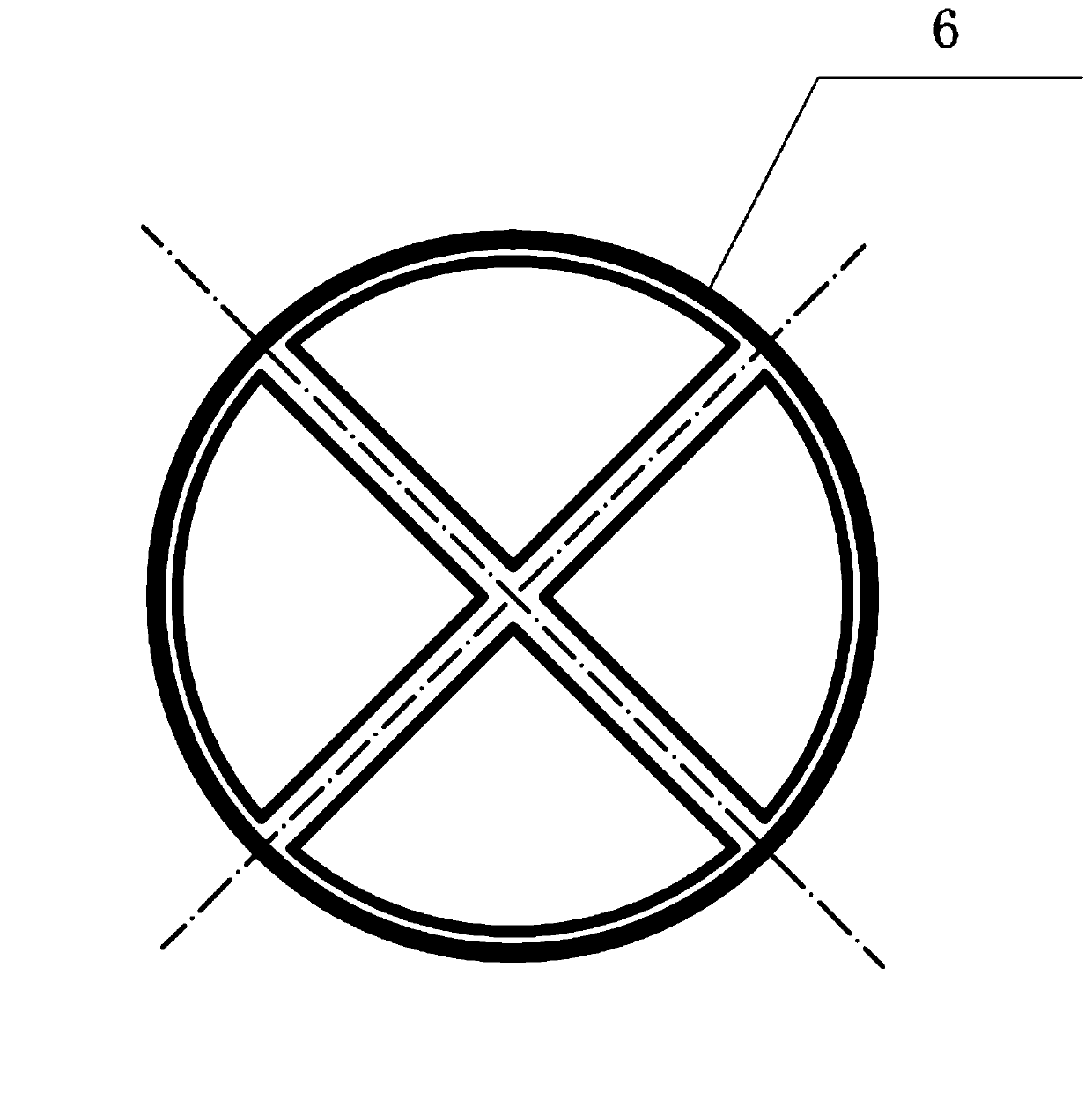 A temperature field measuring device and method for rolling bearing test