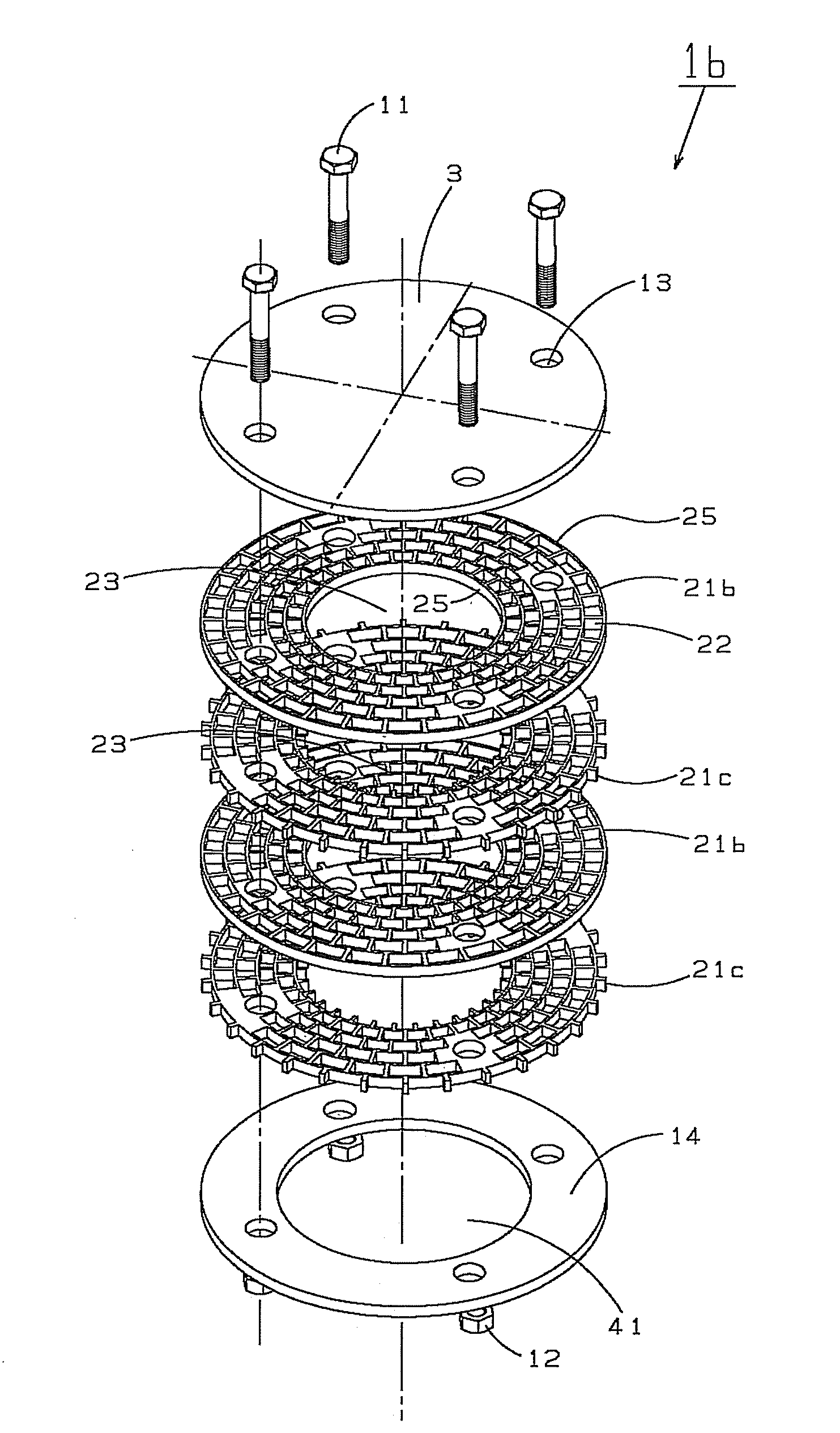 Mixing unit, mixing device, agitation impeller, pump mixer, mixing system and reaction device