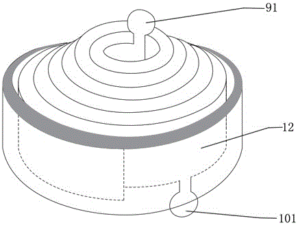 Encapsulation type rechargeable lithium ion button battery