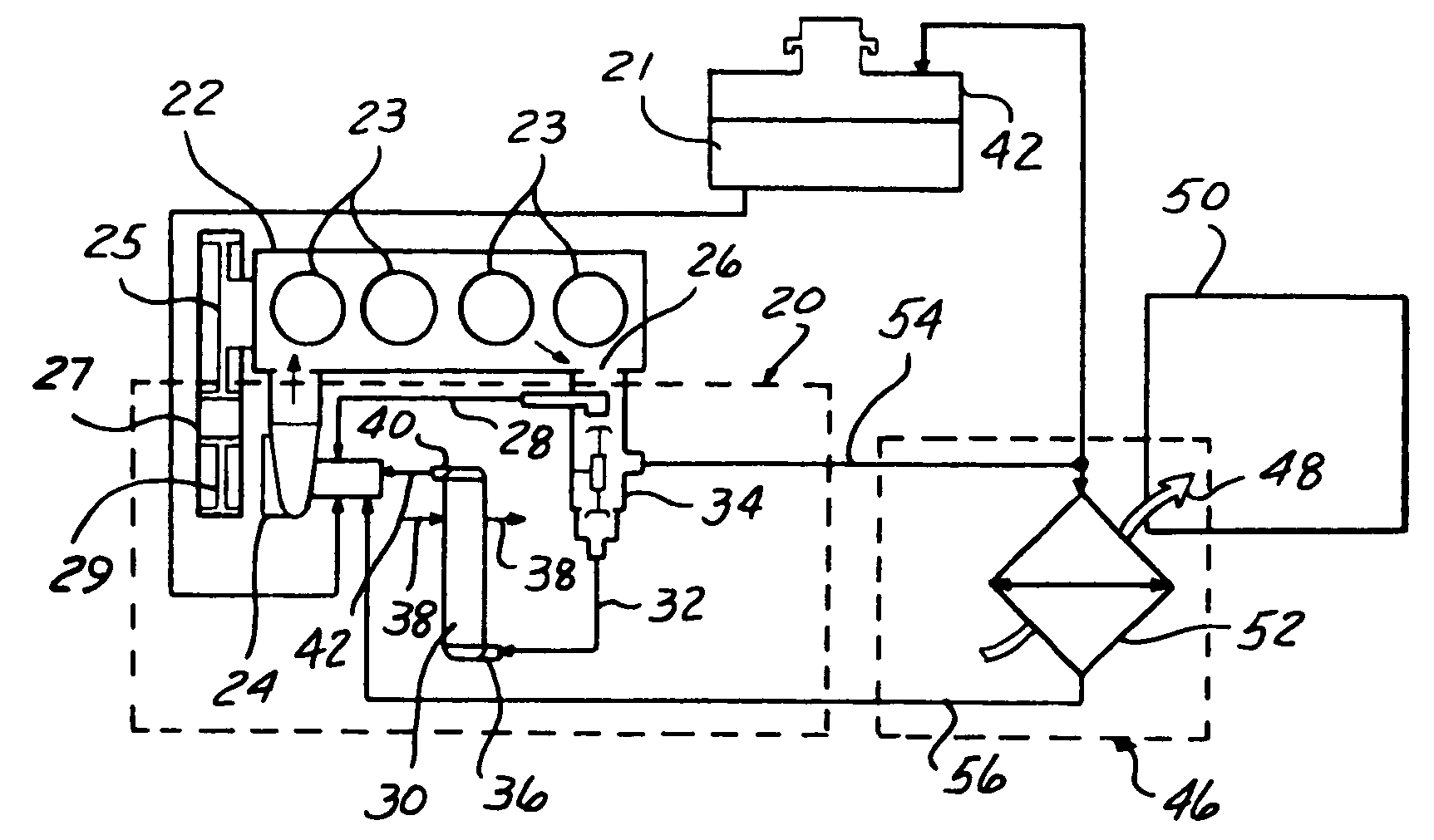 Vehicle supplemental heating system