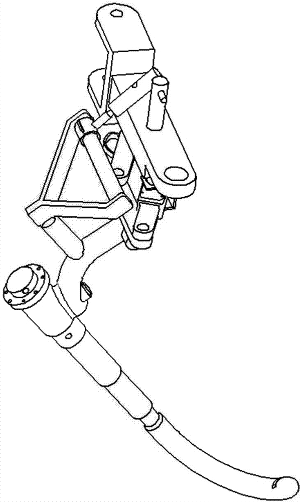 Hybrid-driven stepping tree-climbing saw type pruning robot