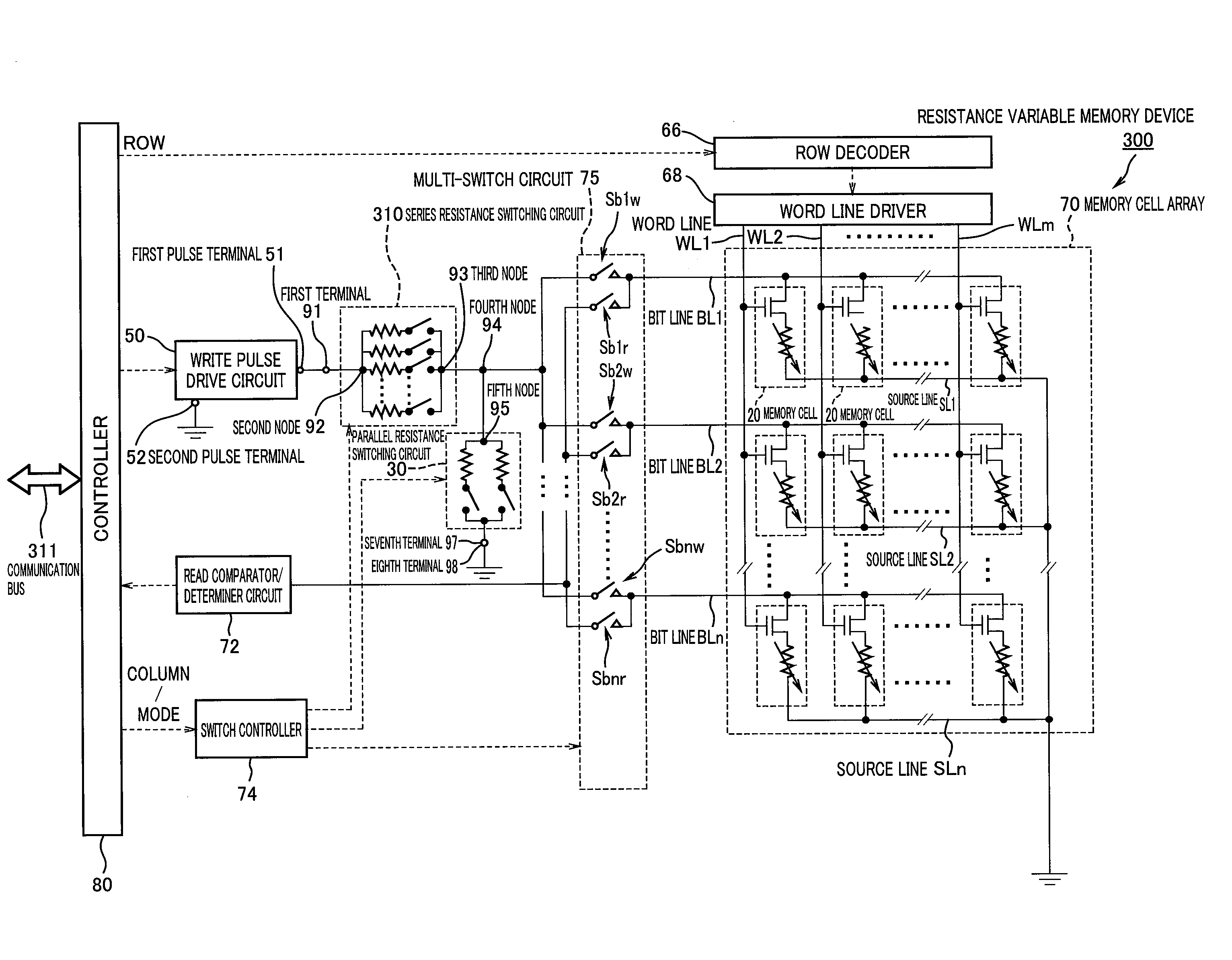 Nonvolatile memory device and method of writing data to nonvolatile memory device